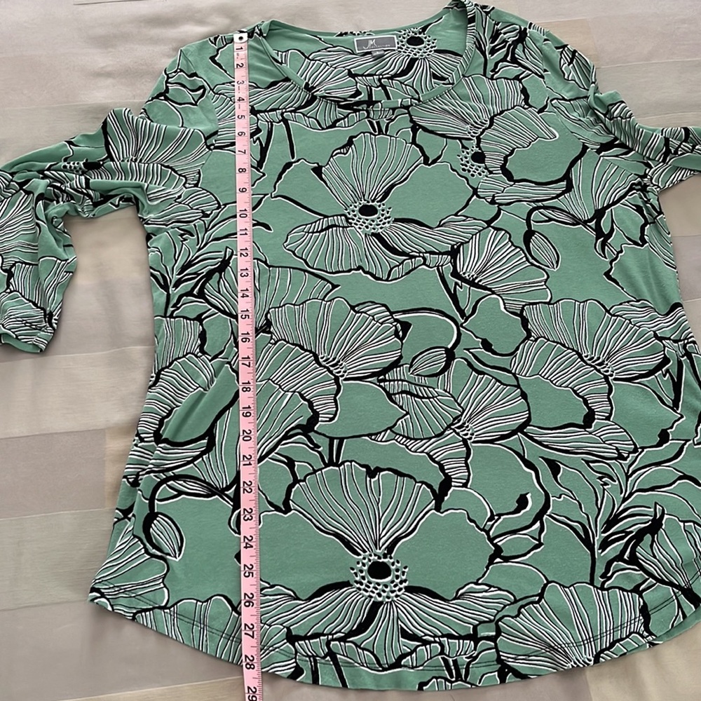 JM Collection printed top - Picture 4 of 4